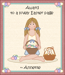 Thank you Annette !